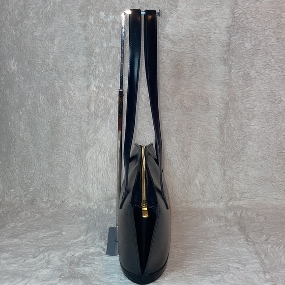 Louis Vuitton Vintage Black Epi Leather Saint Jacques Long Strap PM Tote Bag - Picture 7 of 16